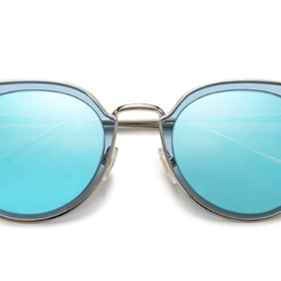Round Polarized Sunglasses for Women